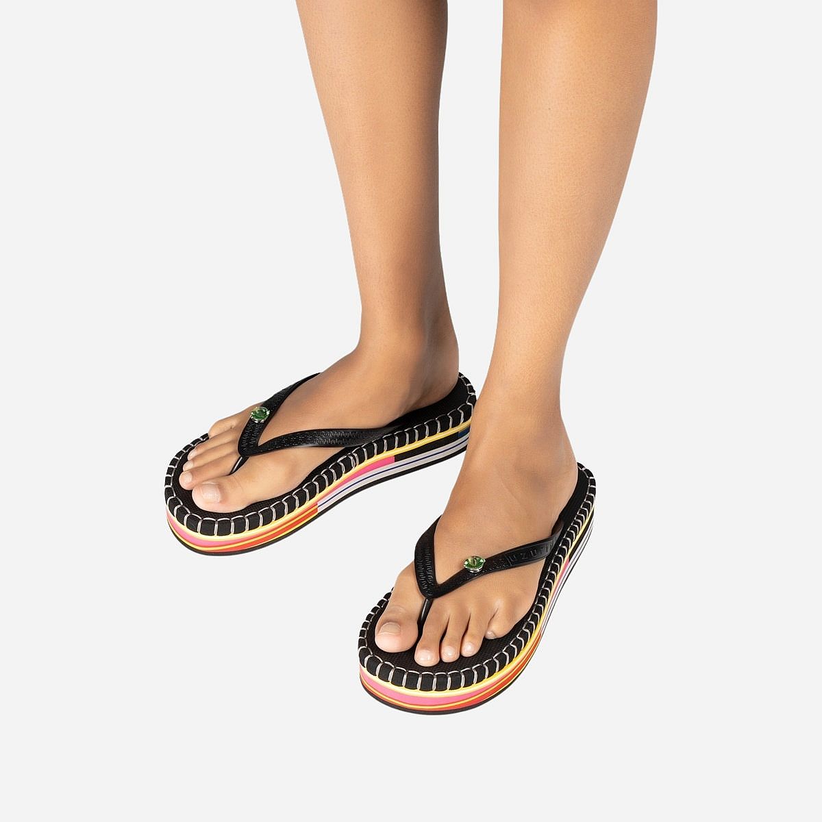 AN325577 Mondriaan Colorful Slippers Dames