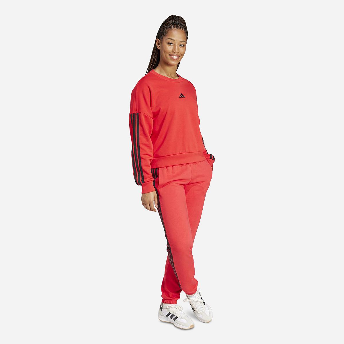 AN320923 Essentials 3-Stripes French Terry Cuffed Joggers