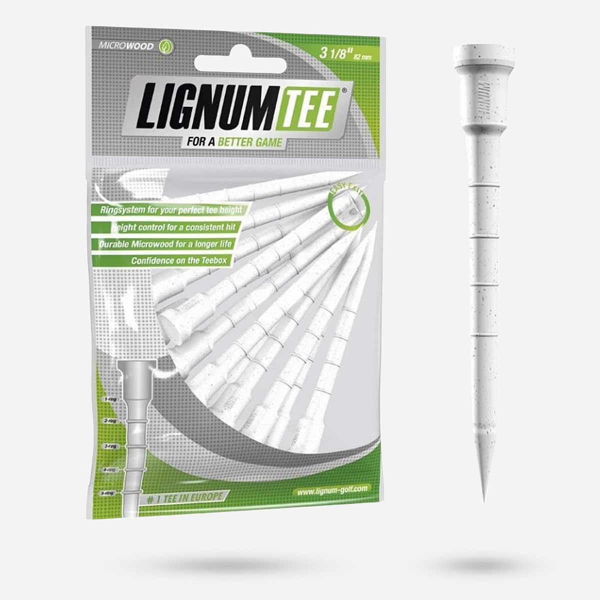 AN299443 Lignum Tees 82Mm, Bag With 12 Pieces