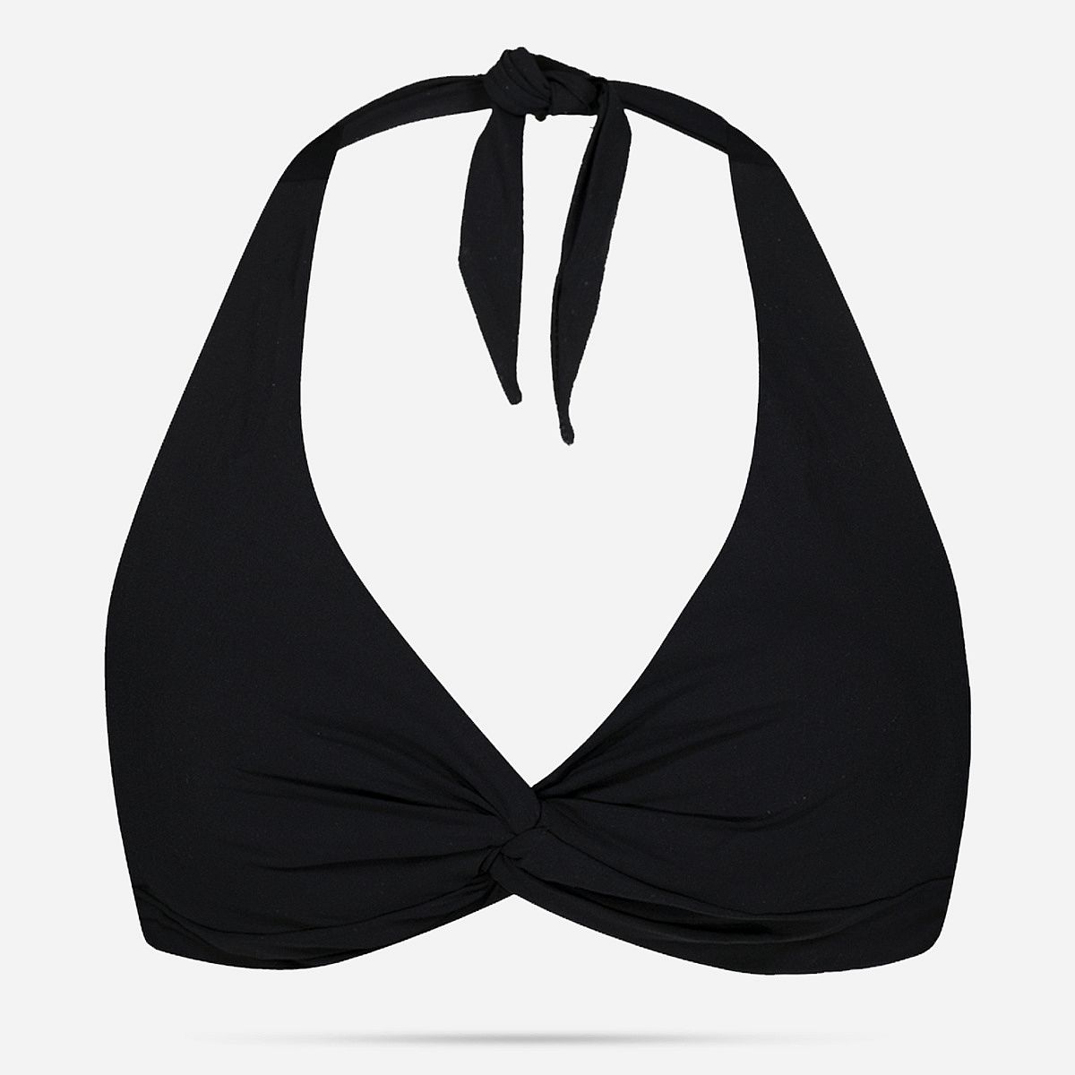AN324129 Cross Halter Bikini Top Dames
