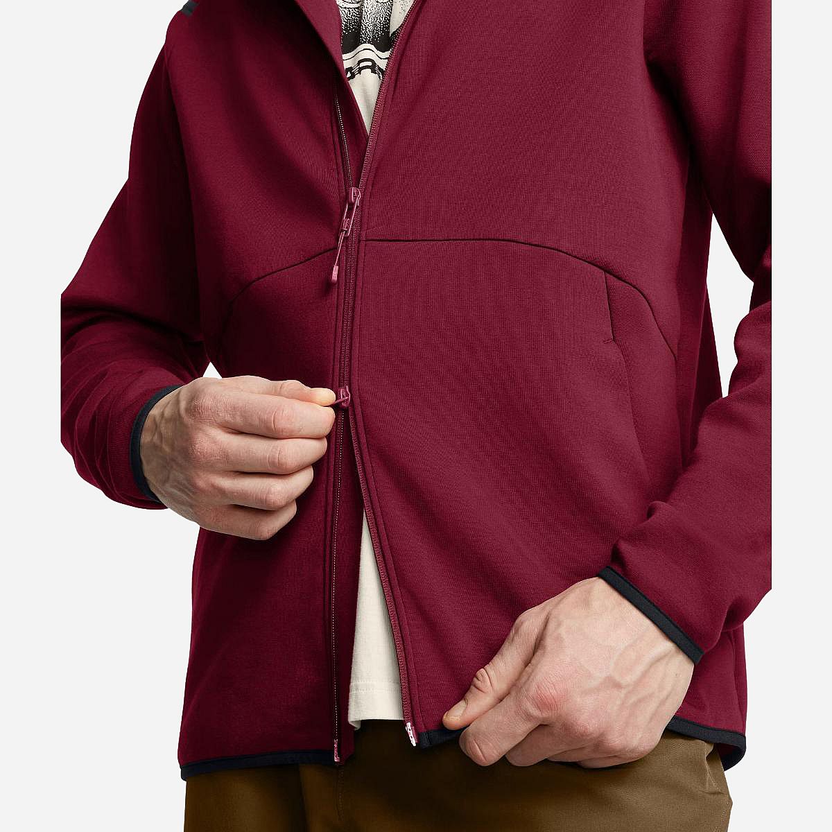 AN315375 Unstoppable Fleece Full Zip Vest Heren