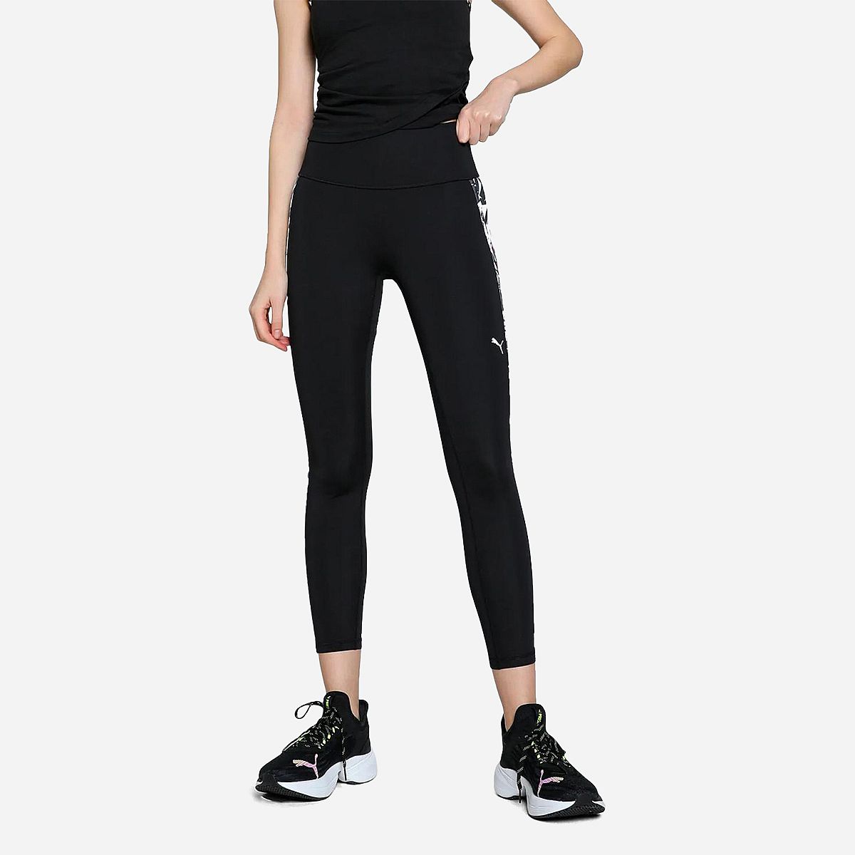 AN322332 Tropical High-Waist 7/8 Leggings Dames