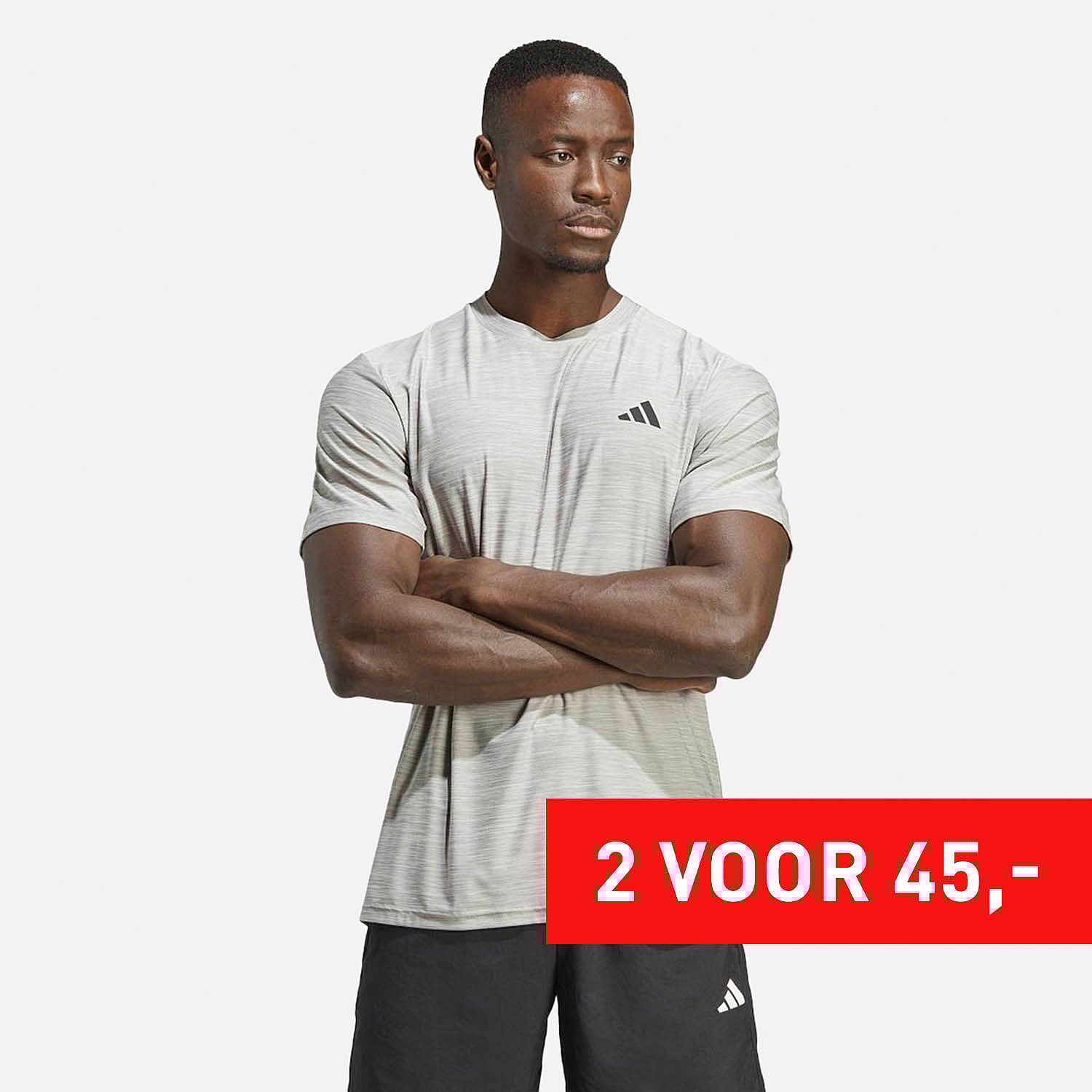 AN312195 Train Essentials Stretch Training Shirt Heren