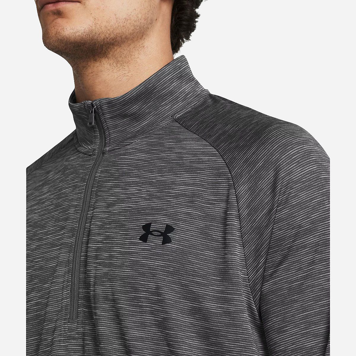 AN322516 Tech Textured 1/2 Zip Heren