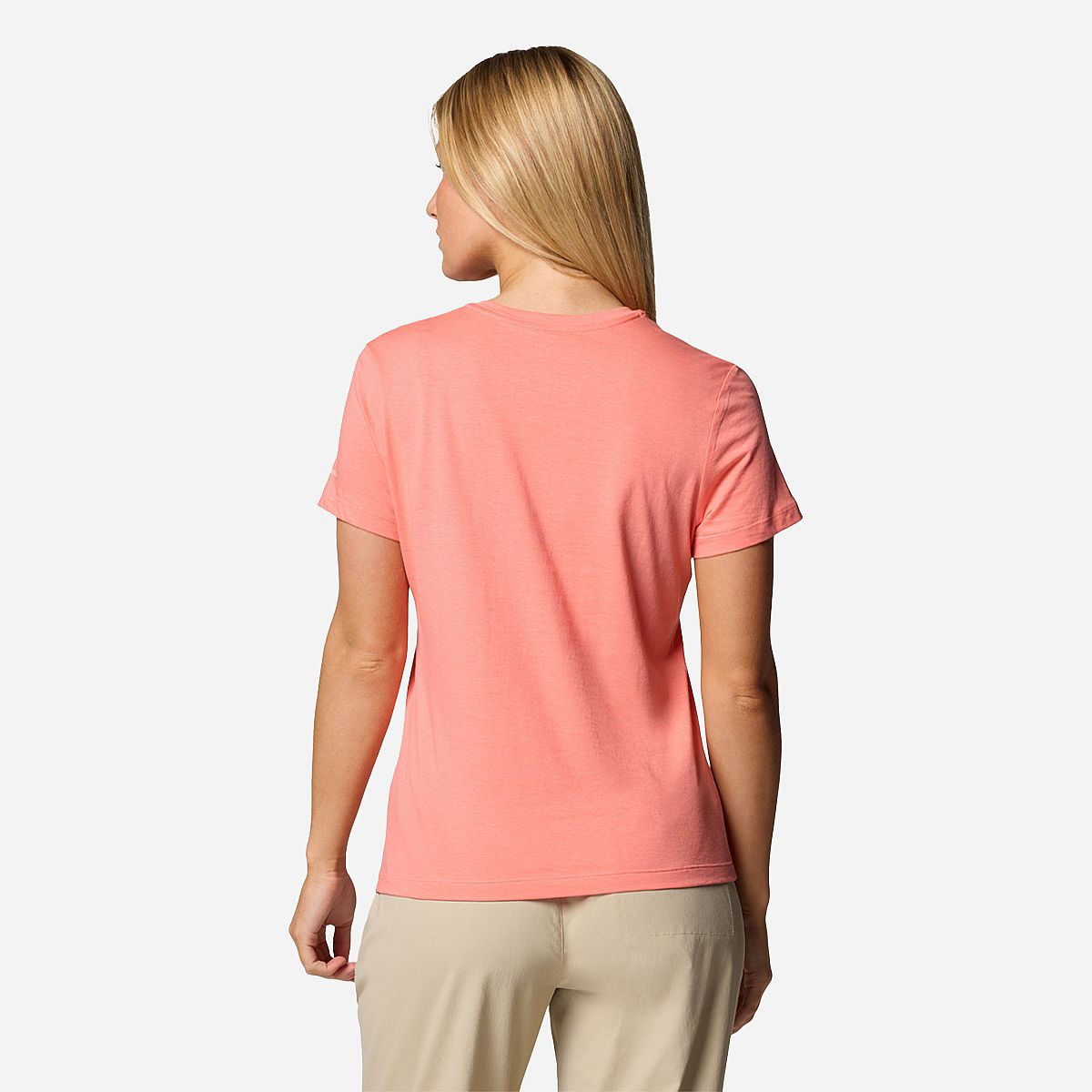AN321418 Ruby Springs Graphic Fitted Short Sleeve Dames