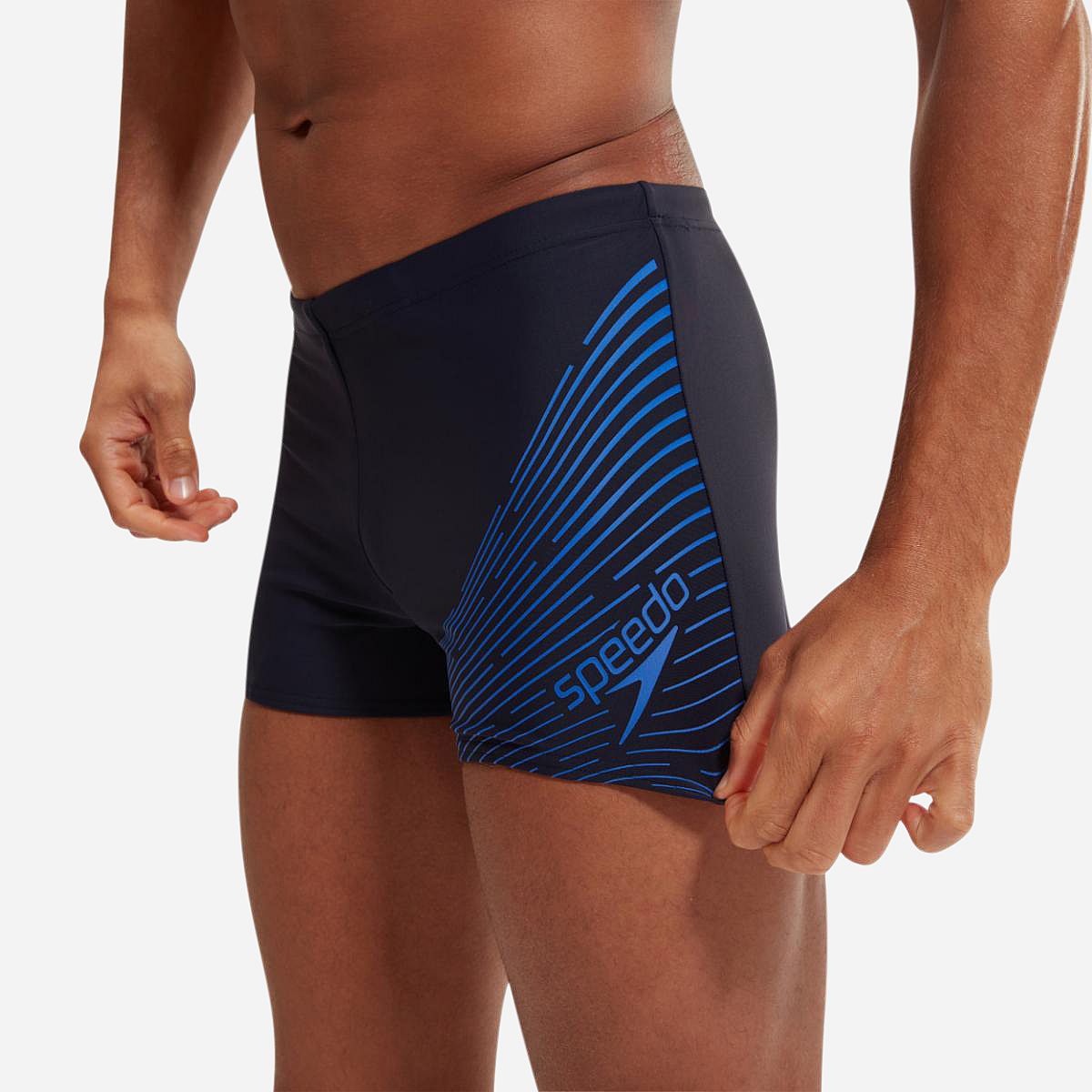 AN317886 Eco Medley Logo Zwemboxer Heren
