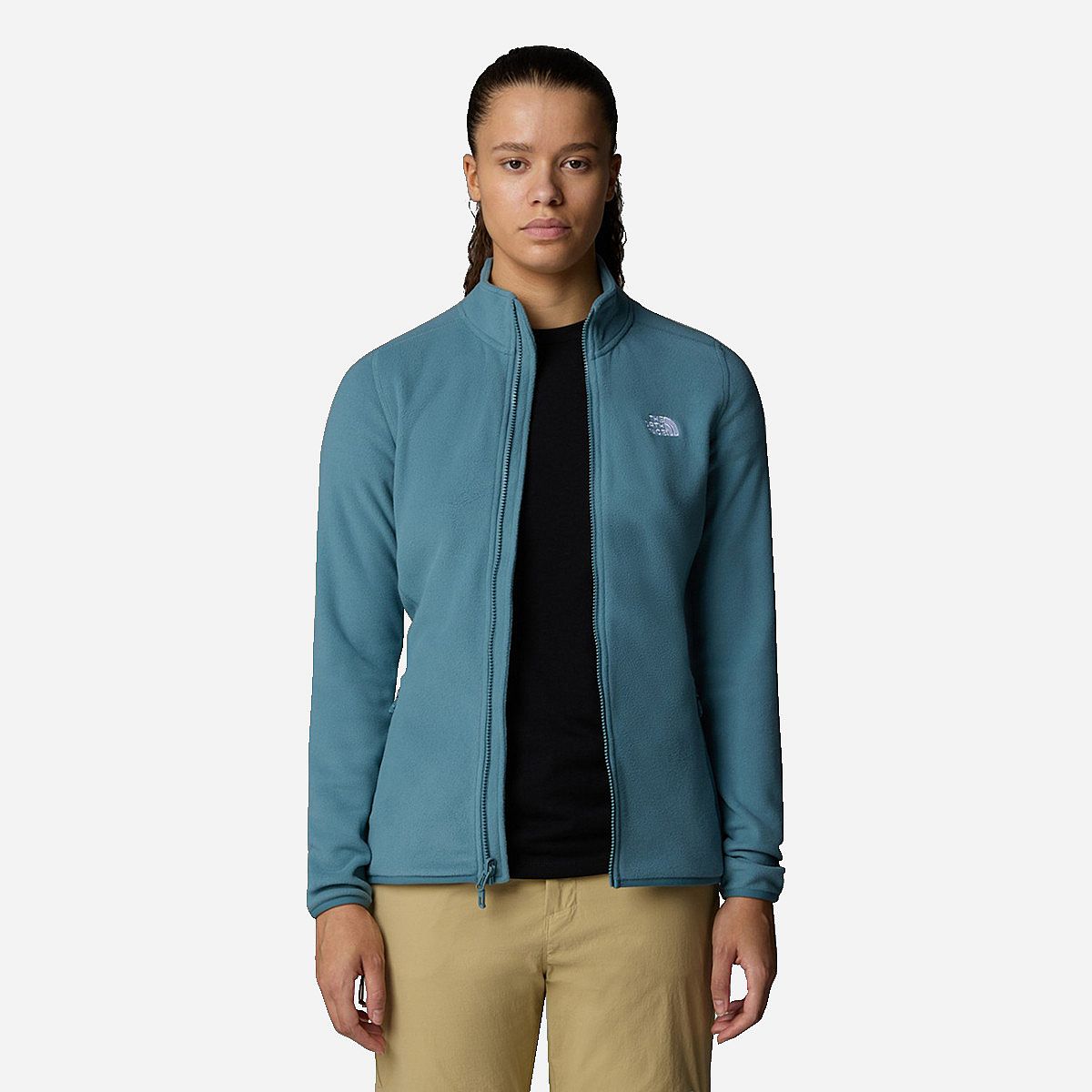 AN322610 100 Glacier Full-Zip Fleece Vest Dames