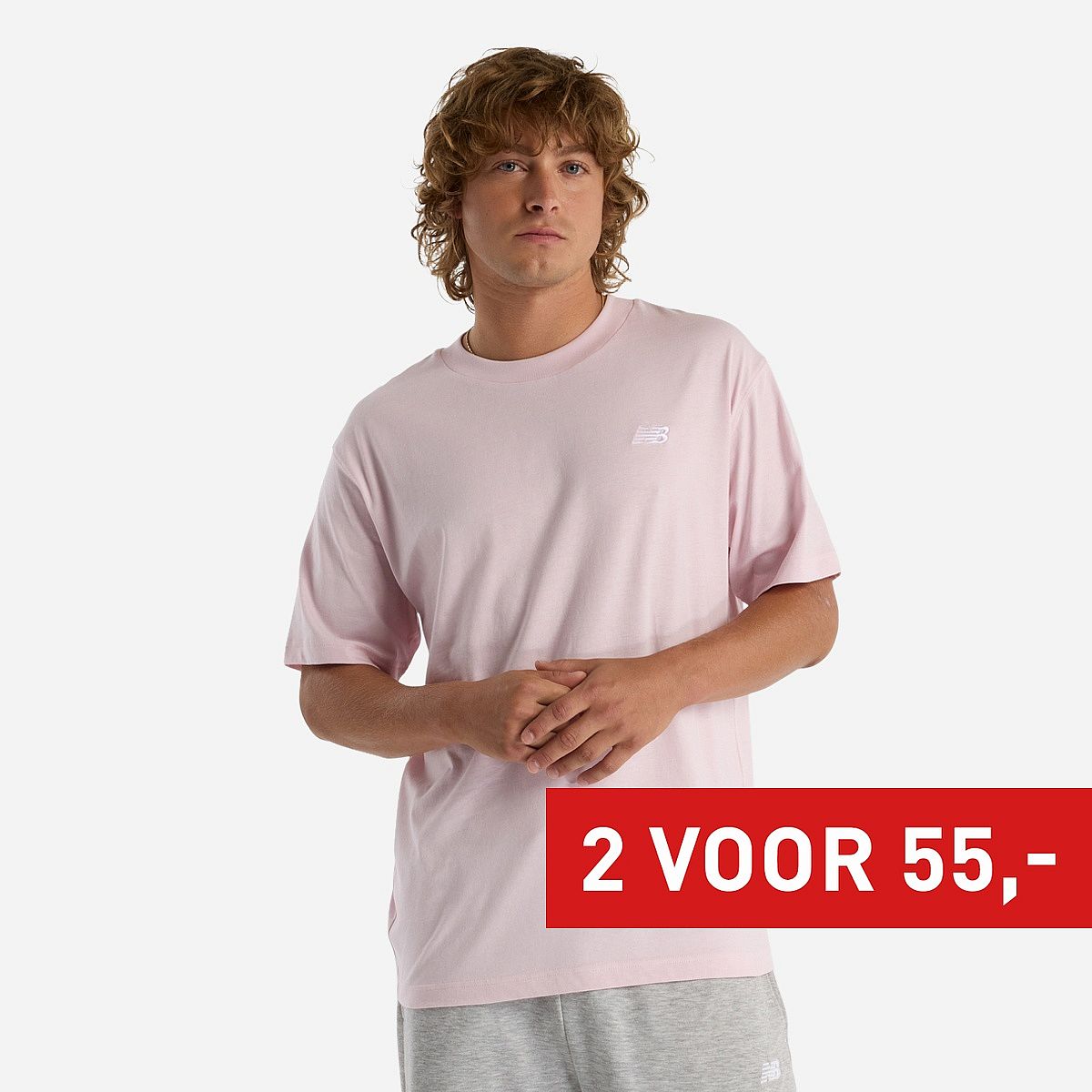 AN323408 Sport Essentials Cotton T-Shirt Short Sleeve Heren