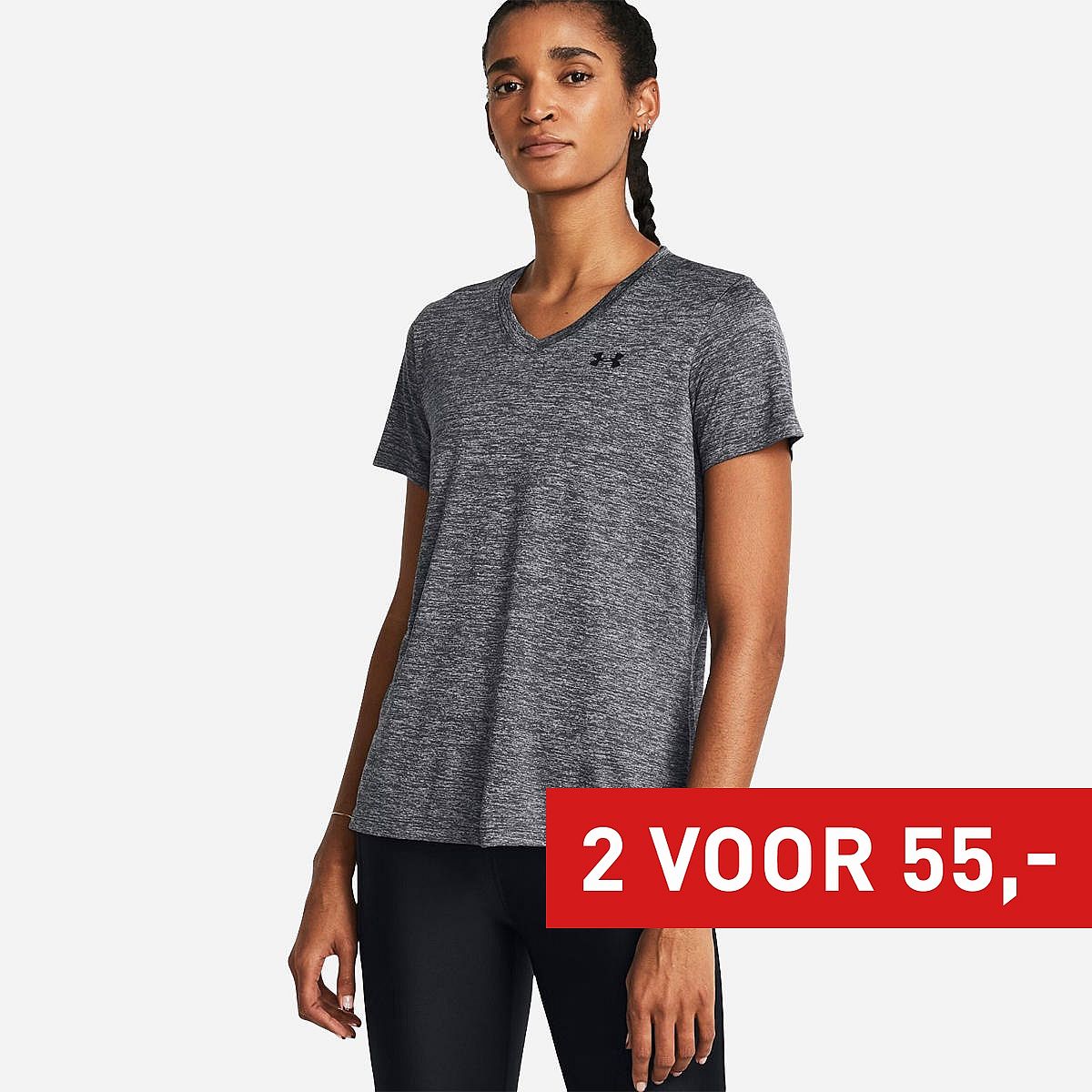 AN322433 Tech Shorts Sleeve T-Shirt Dames