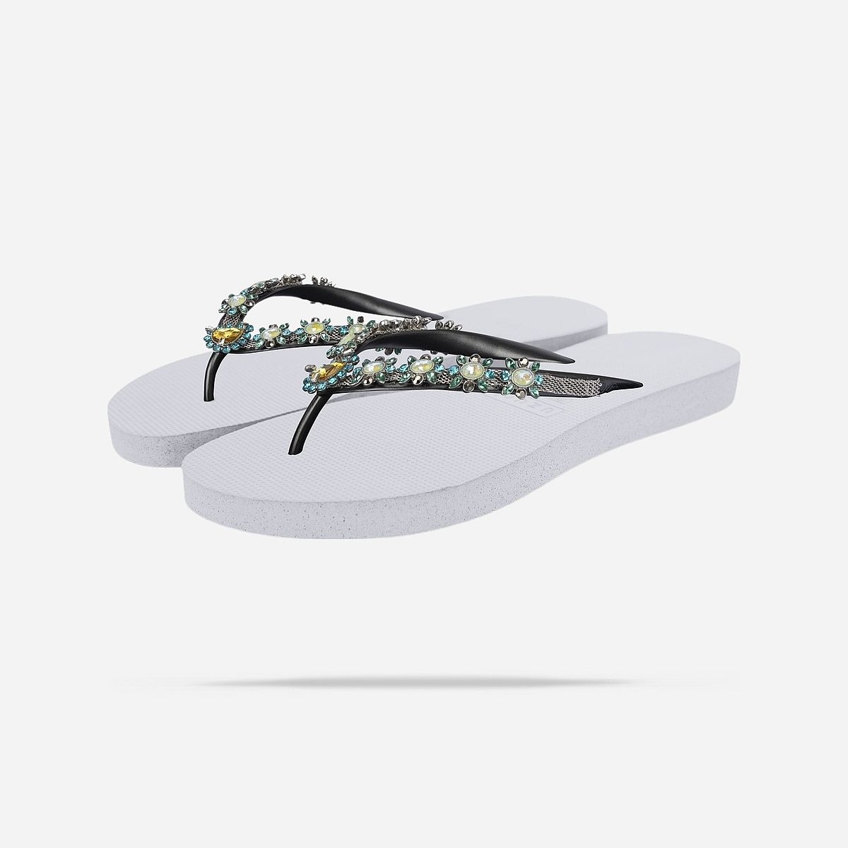 AN325572 Dolce Turqoise Slippers Dames
