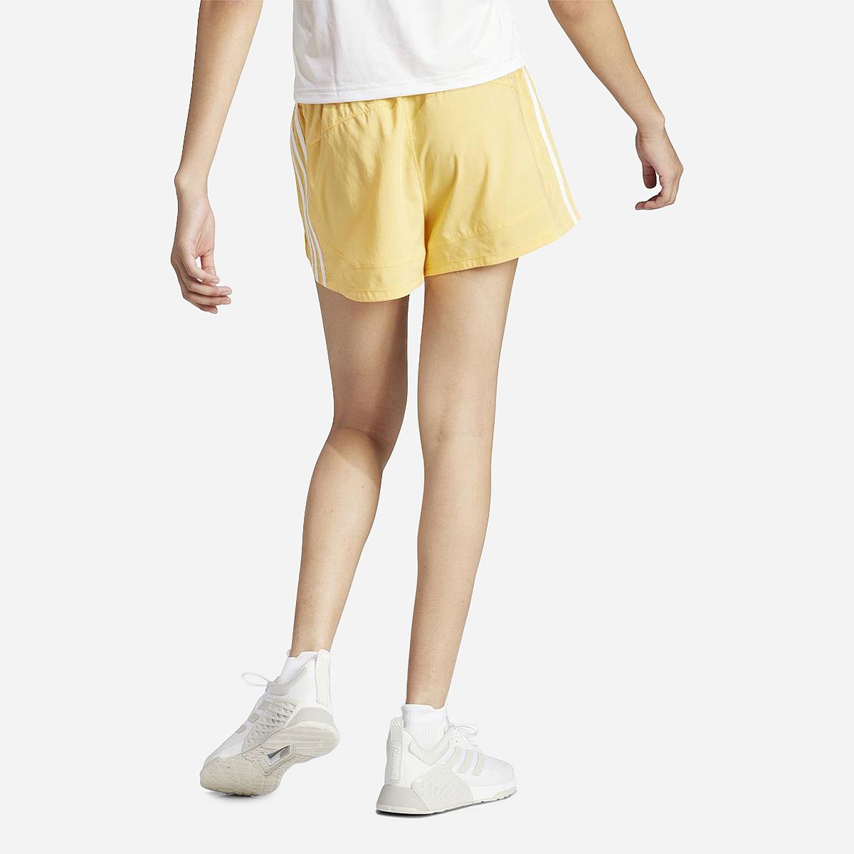 AN312270 Pacer Training 3-Stripes Geweven High-Rise Short