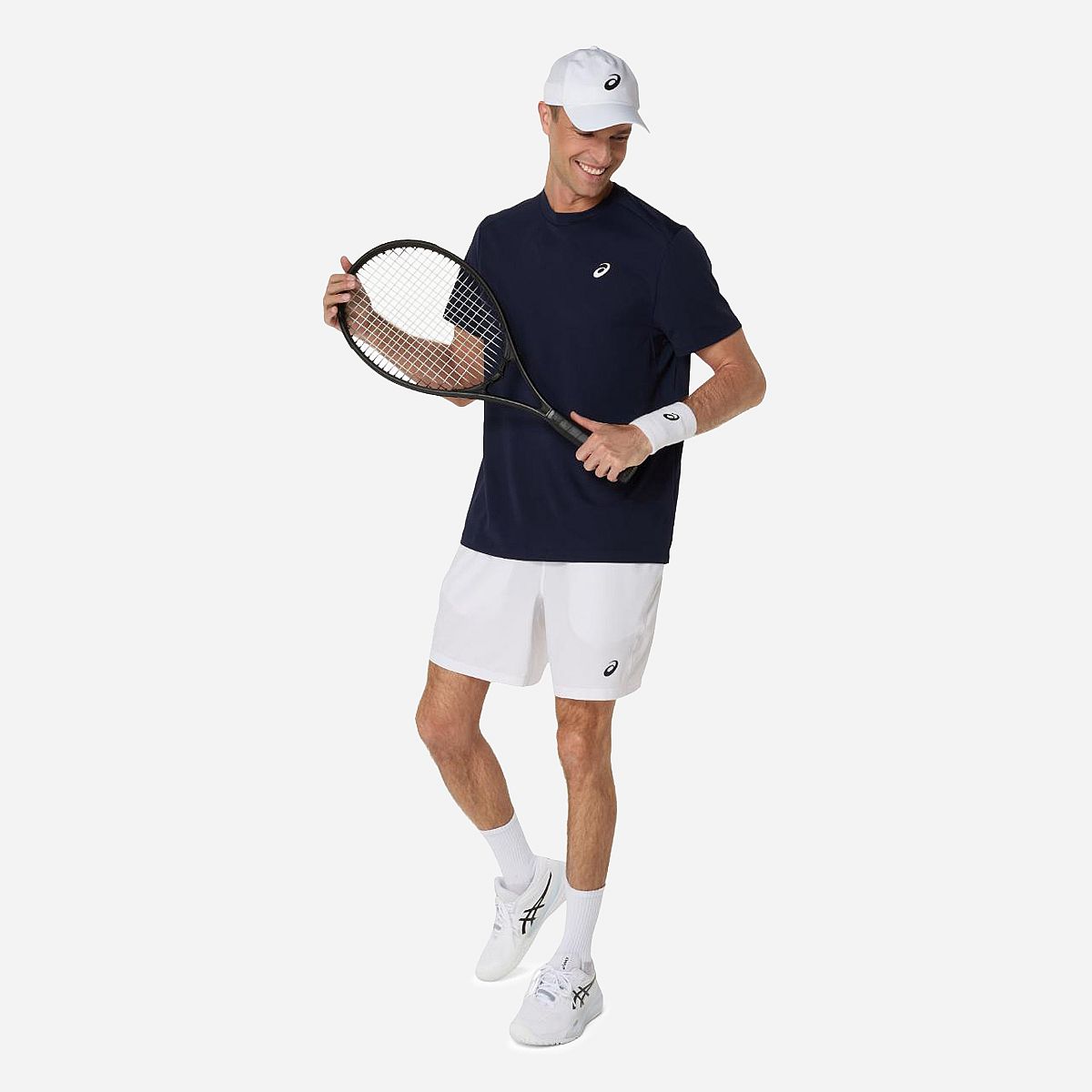 AN320628 Court Short Sleeve Top Heren