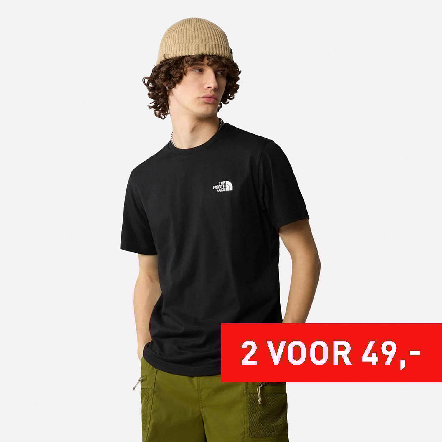 AN310054 Simple Dome T-Shirt Heren
