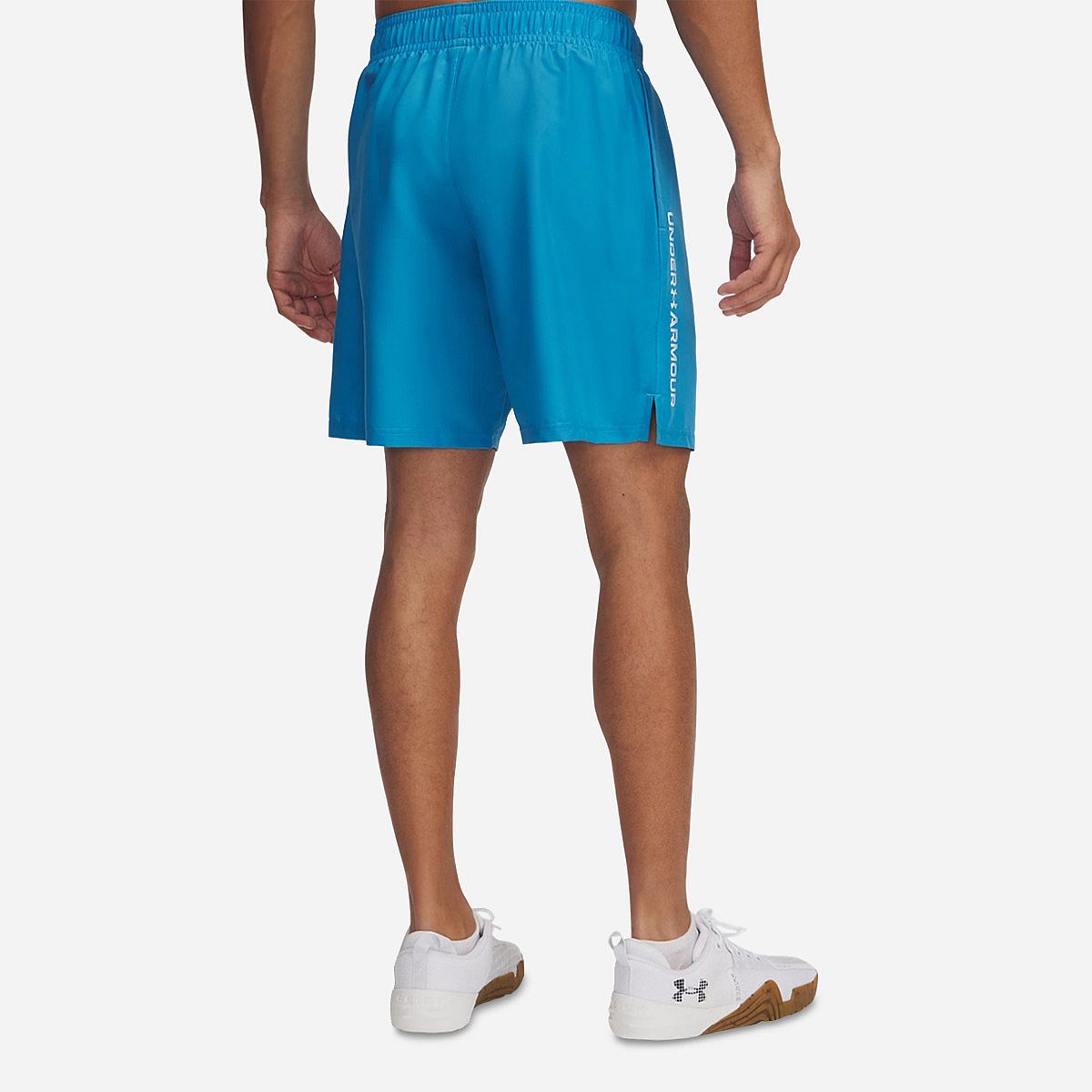 AN322528 Tech Woven Wordmark Shorts Heren