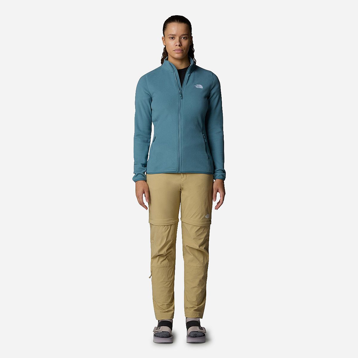AN322610 100 Glacier Full-Zip Fleece Vest Dames
