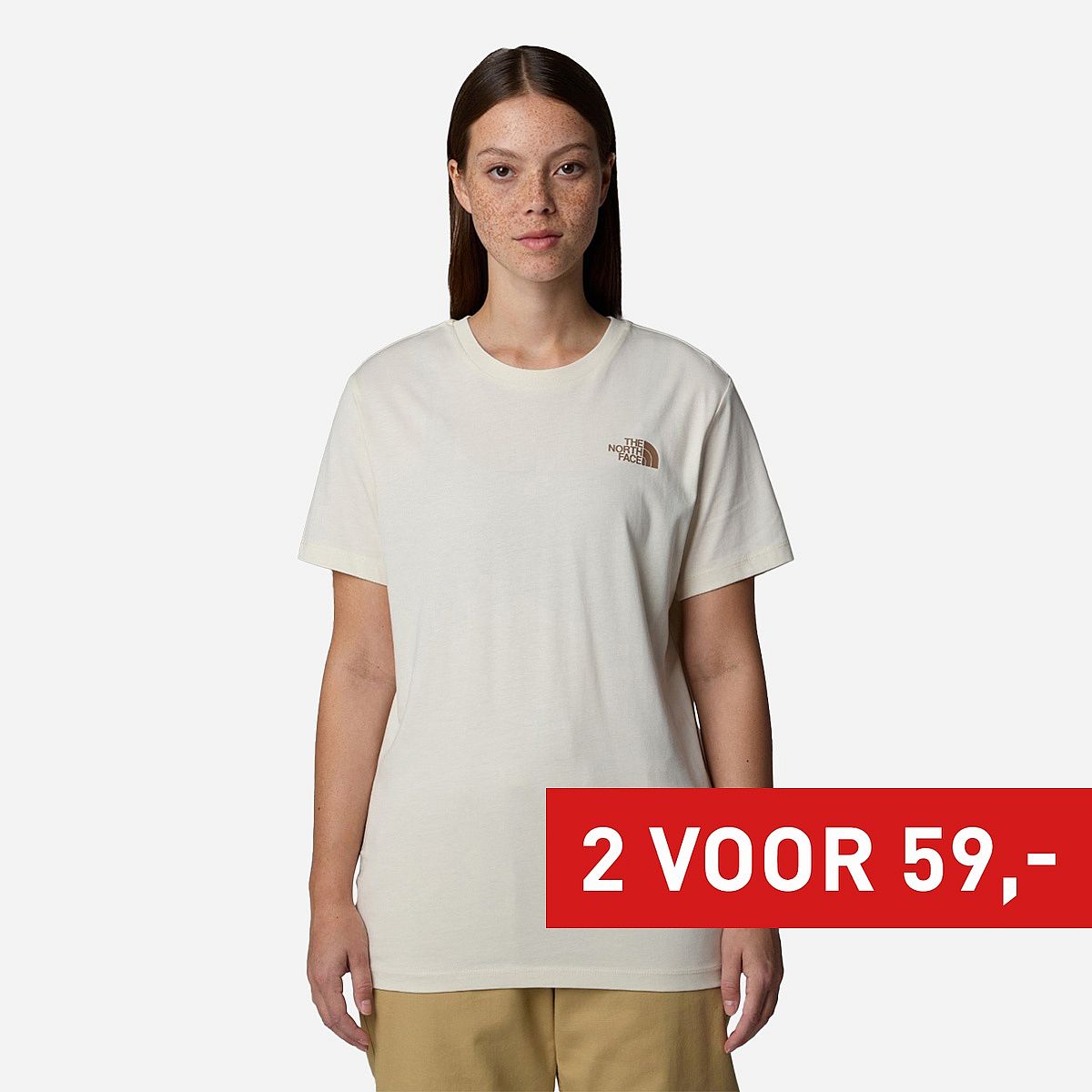 AN322625 Short Sleeve Box Relaxed T-Shirt Dames