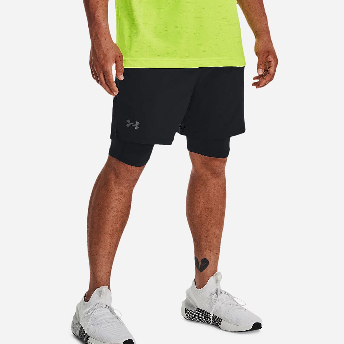 AN295966 Vanish Woven 2-in-1 Shorts Heren