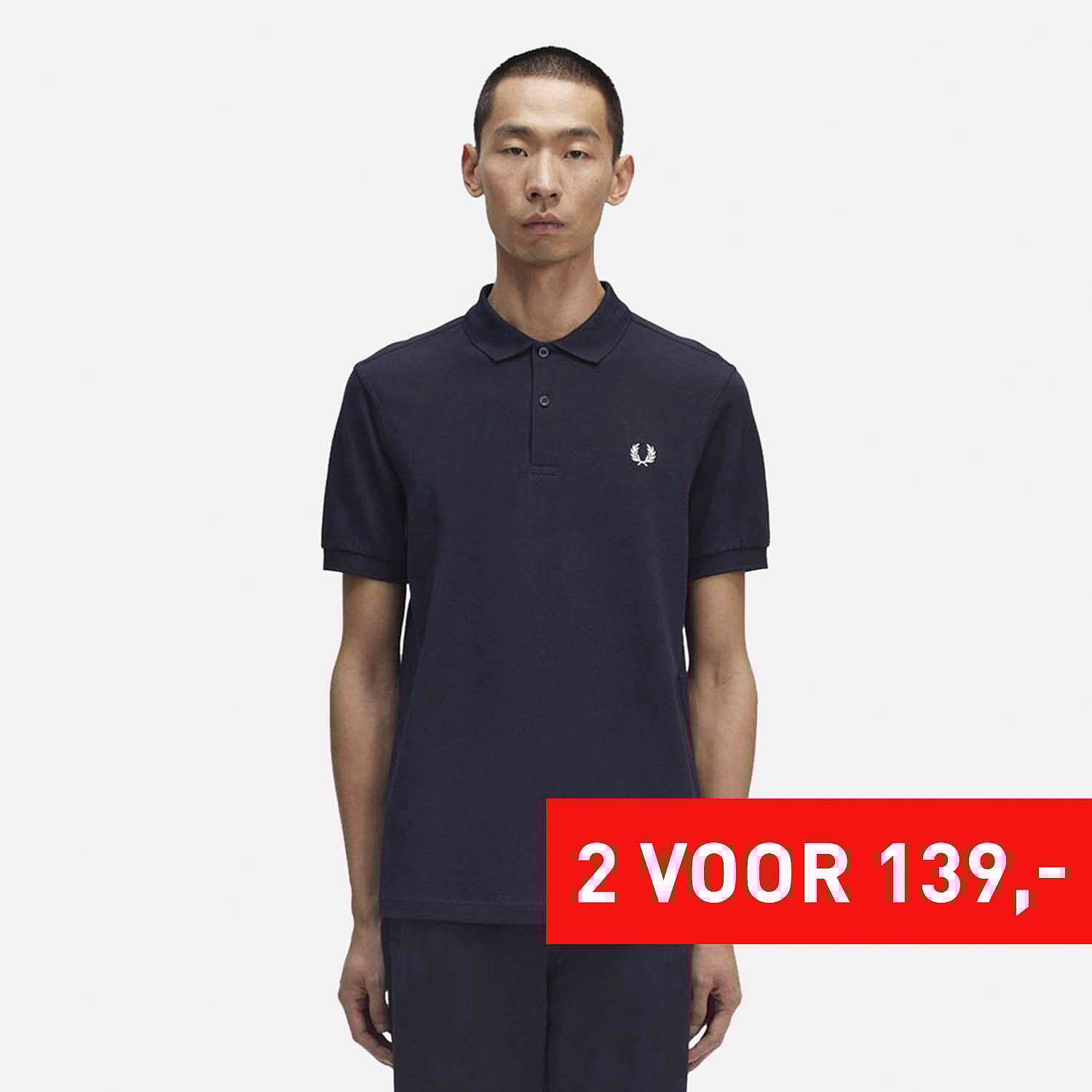 AN282350 Plain Polo Heren