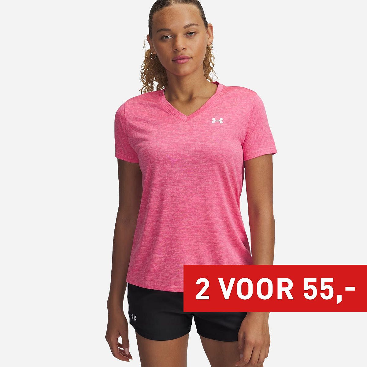 AN322436 Tech Shorts Sleeve T-Shirt Dames