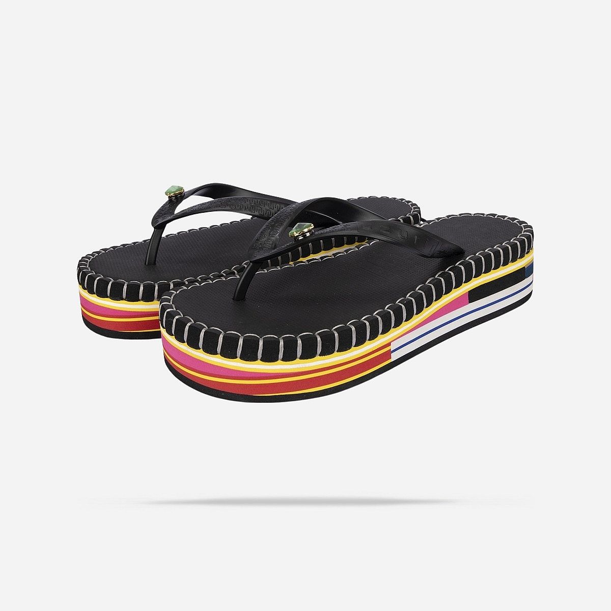 AN325577 Mondriaan Colorful Slippers Dames