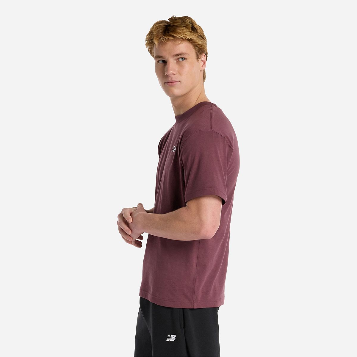 AN323407 Sport Essentials Cotton T-Shirt Short Sleeve Heren