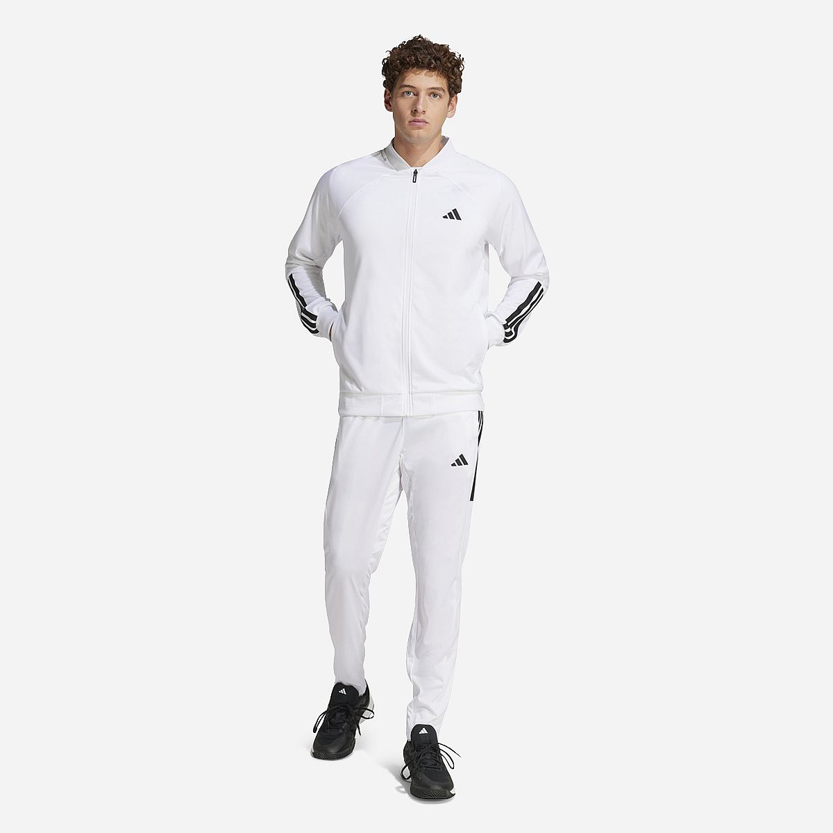 AN323039 3-Stripe Knitted Jas Heren