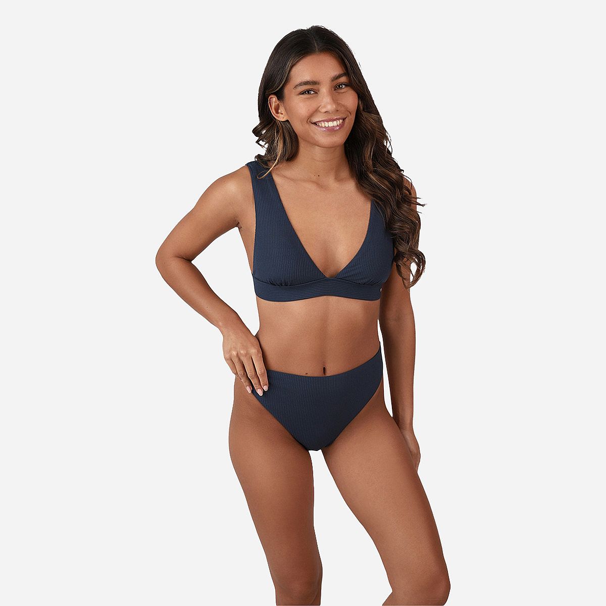 AN324286 Flores-Rib Bikini Broekje Dames