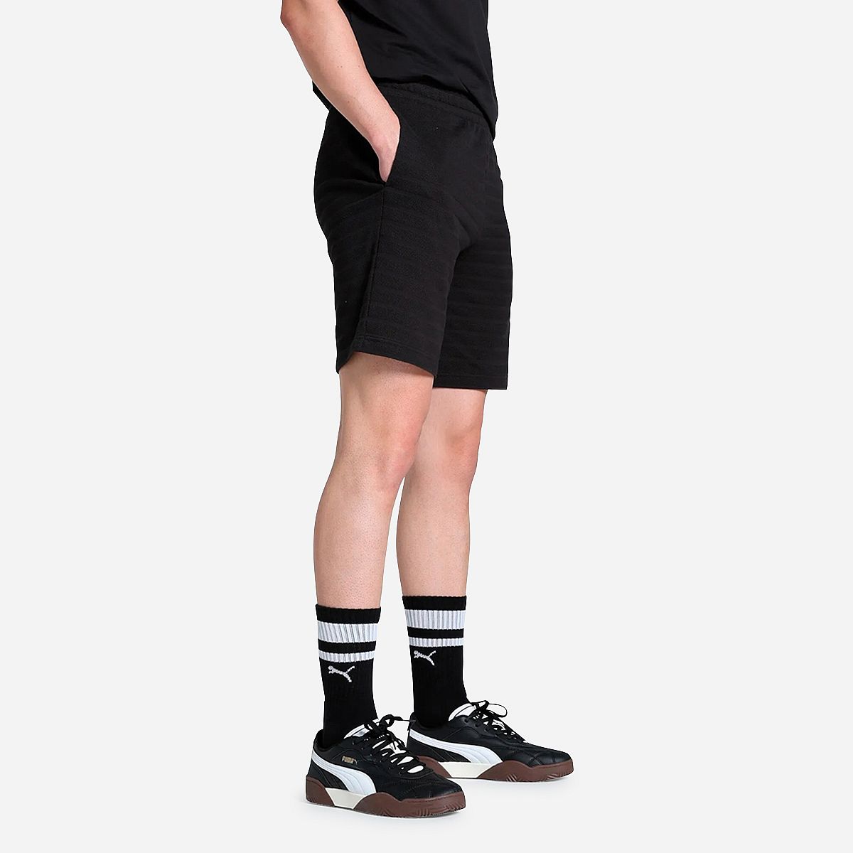 AN322027 Essentials Elevated Structured Shorts Heren