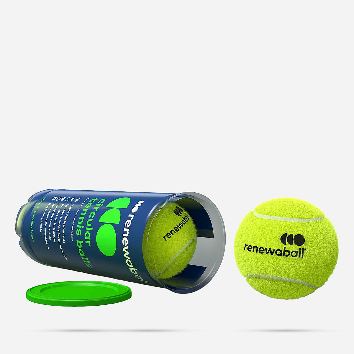 AN289815 Tennisballen Koker 3 ball