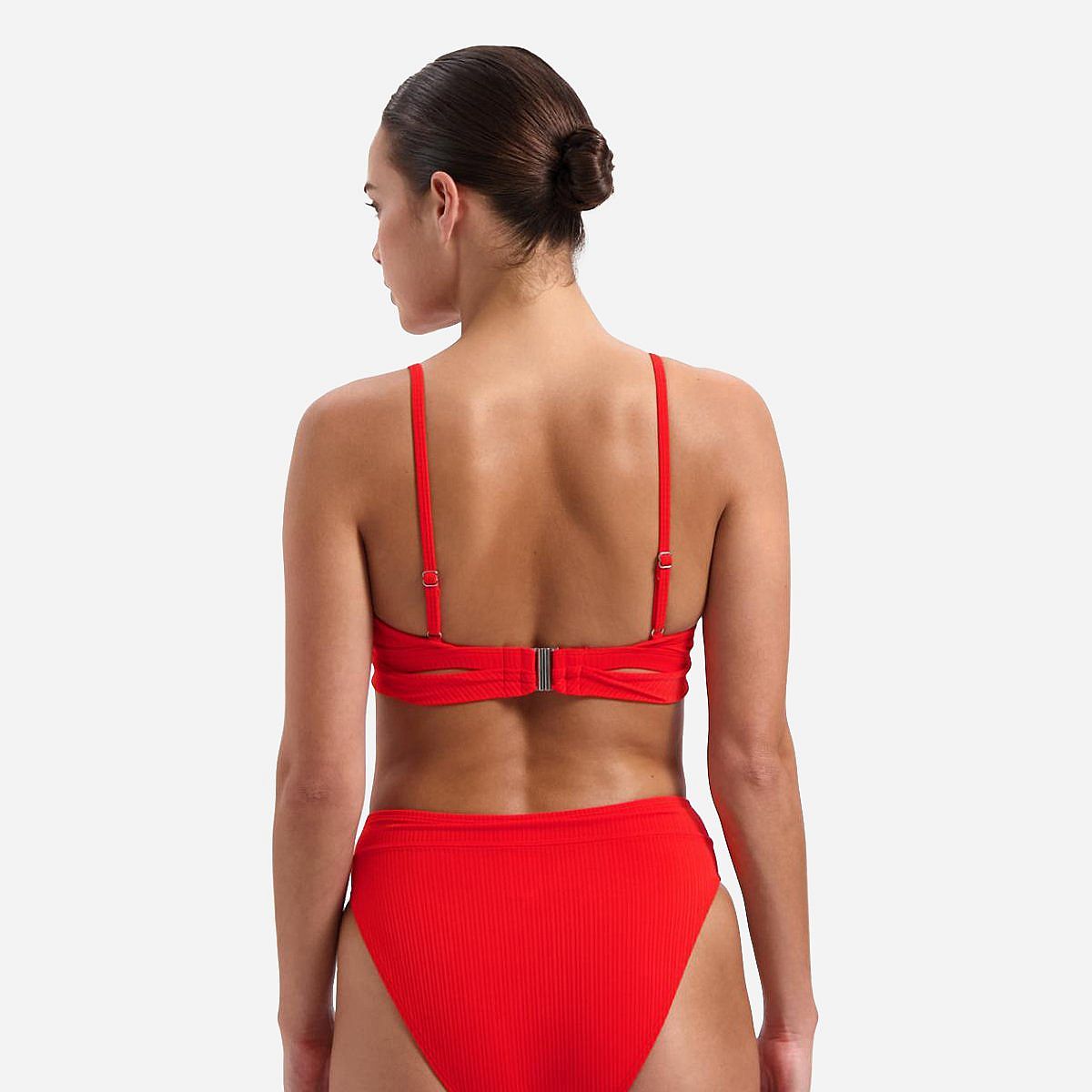 AN312054 Fiery Red Twist Bikinitop