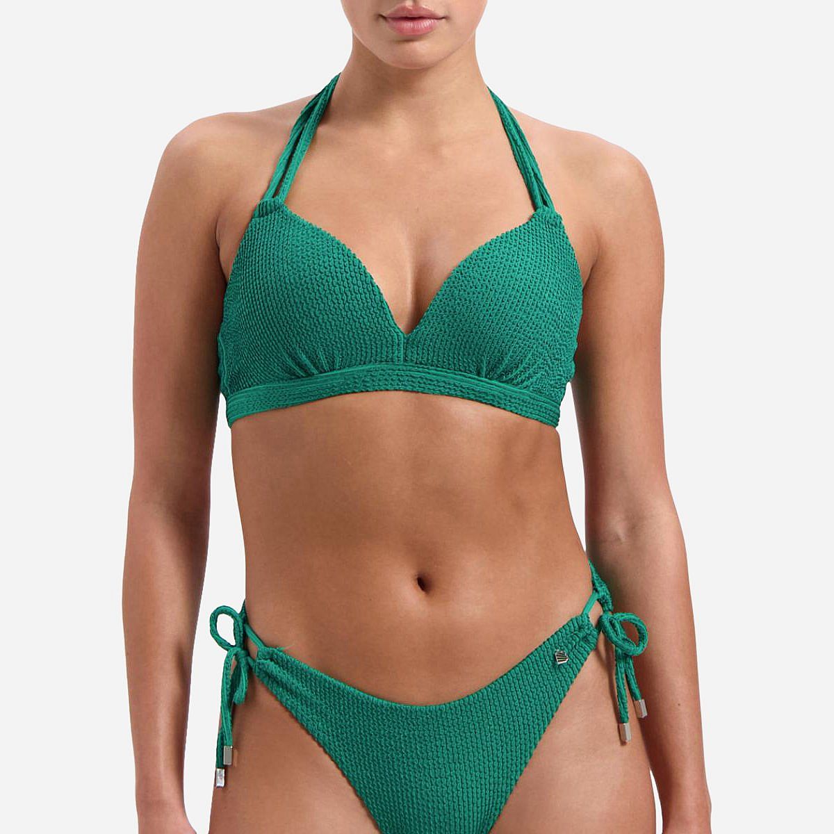 AN312051 Fresh Green Halter Bikinitop