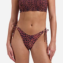 Beach life Leopard Lover Strik Bikinibroekje