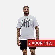 5ive Star Rating Big Logo T-Shirt Heren