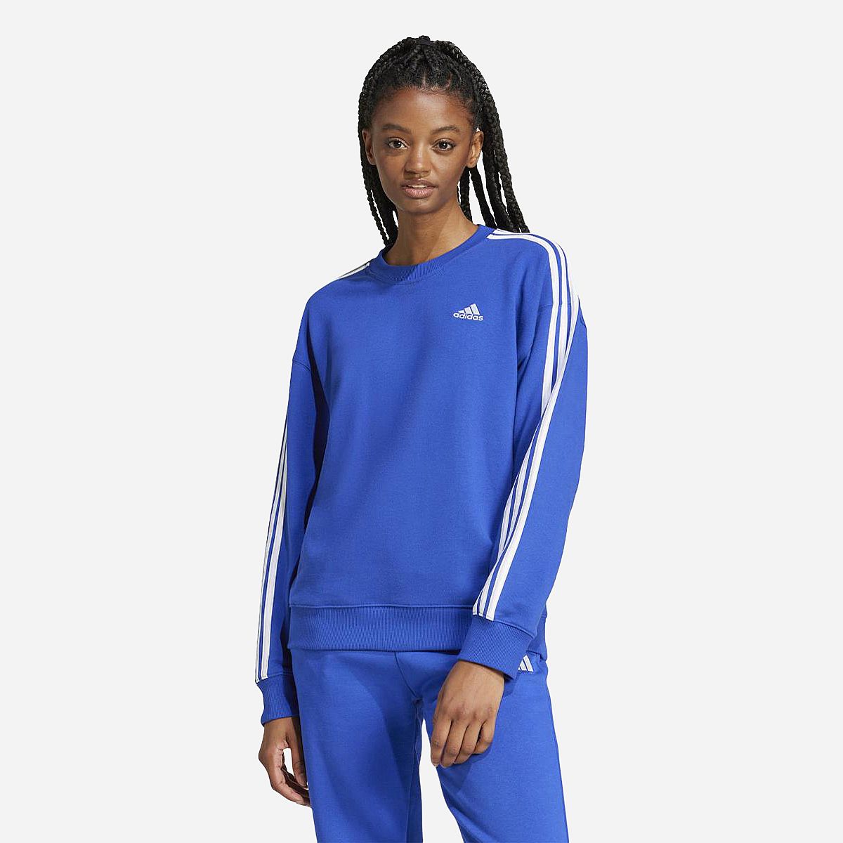 Essentials 3 Stripes Sweatshirt Dames Comfort en Stijl Intersport Twinsport