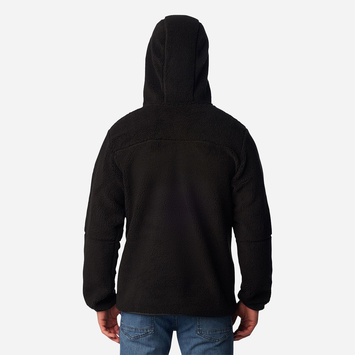 Sherpa pullover black deals