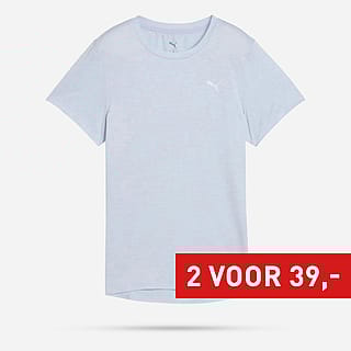 PUMA Tad Essential Heather T-Shirt Dames