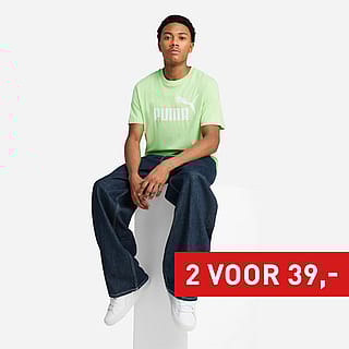 PUMA Essentials Logo T-Shirt Heren