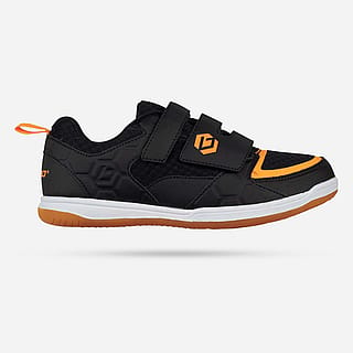 BRABO Bf1022d Velcro Black Binnenschoenen Jongens