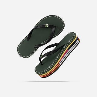 Uzurii Mondriaan Colorful Slippers Dames