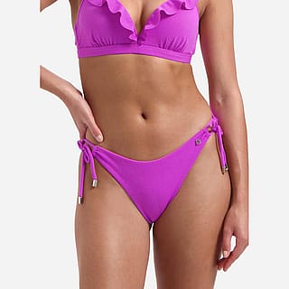 Beach life Purple Flash Strik Bikinibroekje