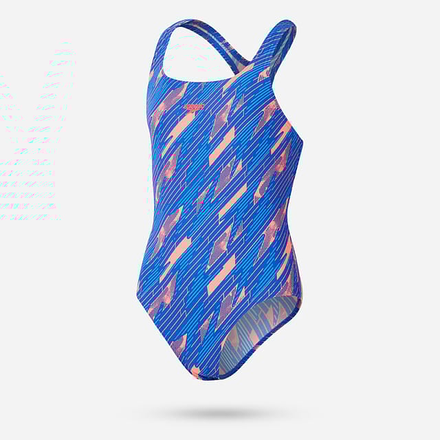 Speedo Eco Hyperboom Allover Medalist Badpak Meisjes