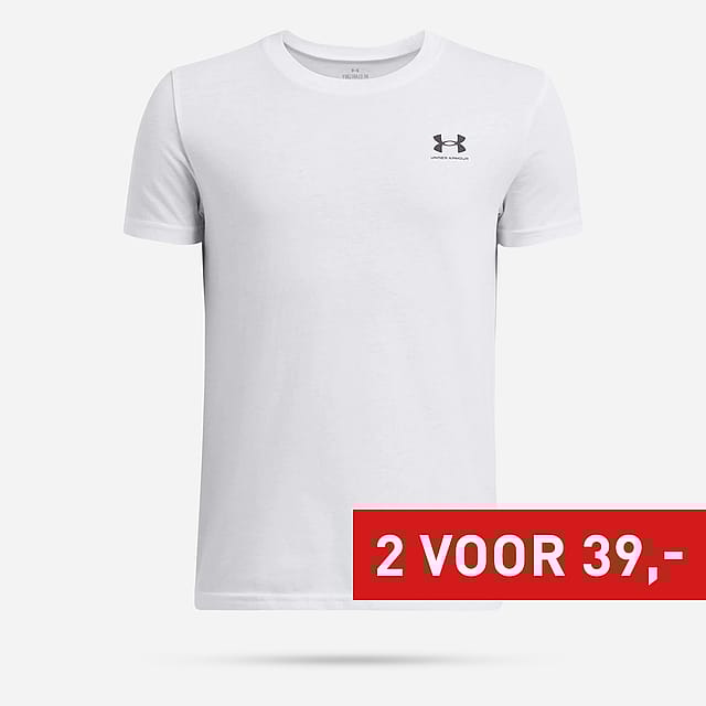 Under Armour Sportstyle Left Chest T-Shirt Jongens