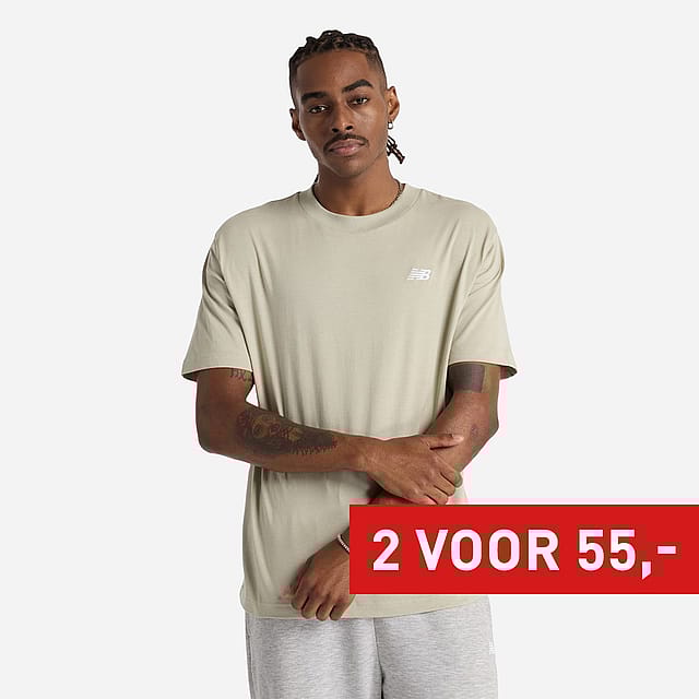 New Balance Sport Essentials Katoenen T-Shirt Heren