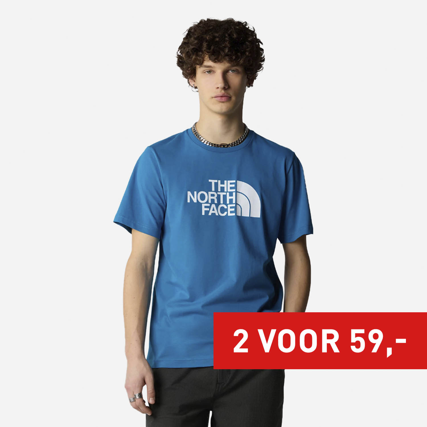 AN310044 S/S Easy T-Shirt Heren