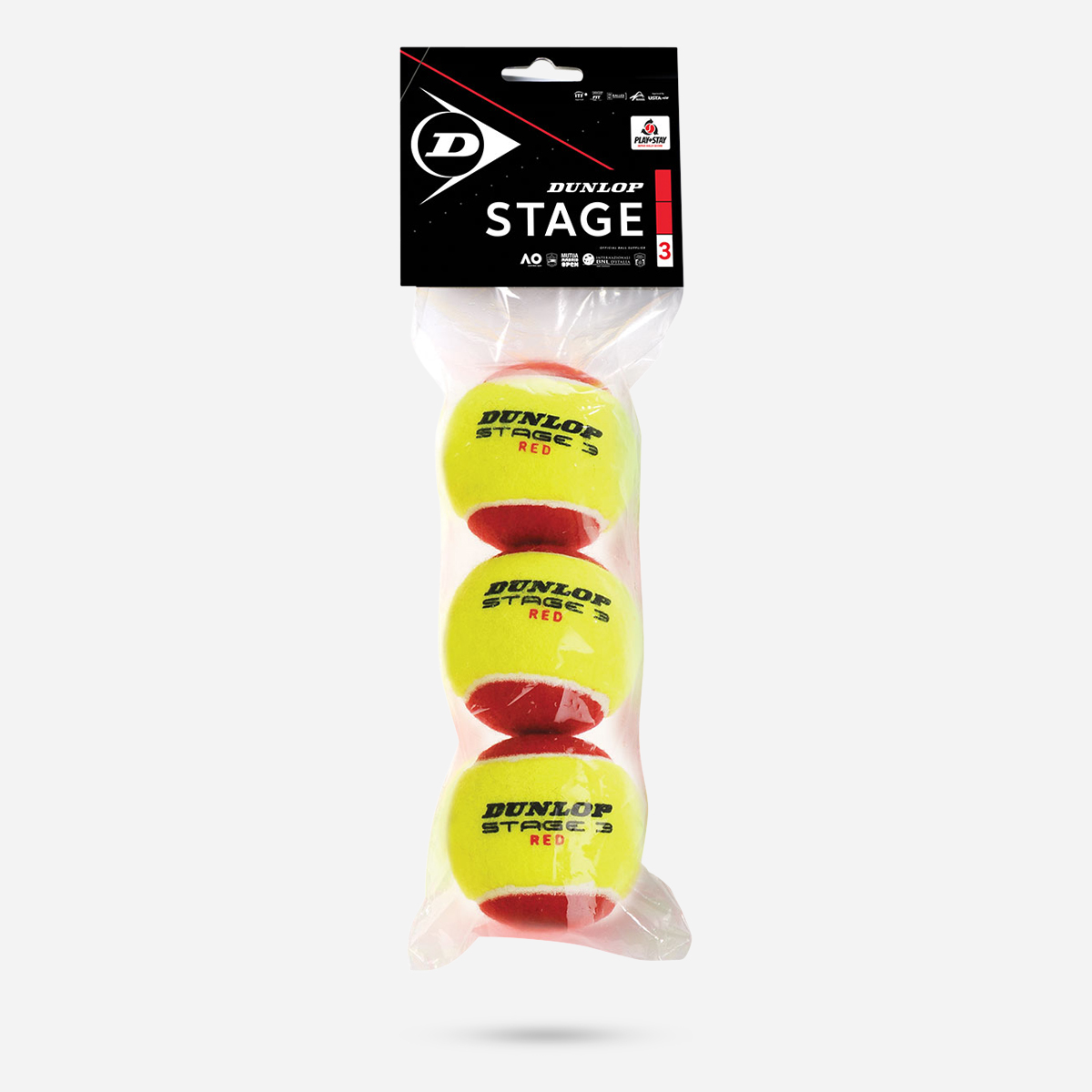 AN32949-50-4 Tennisbal Stage 3 Red 3 Polybag