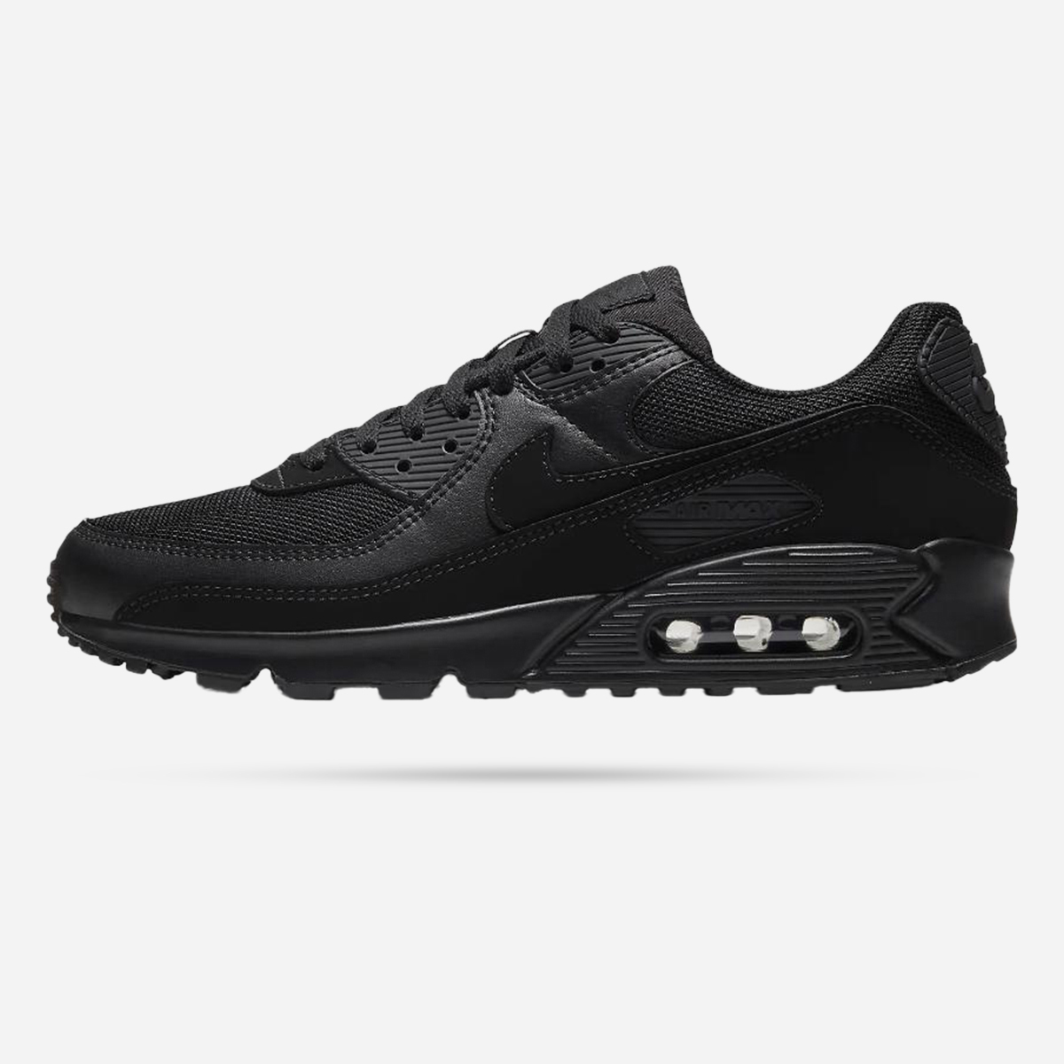 Nike air max 90 heren zwart leer outlet