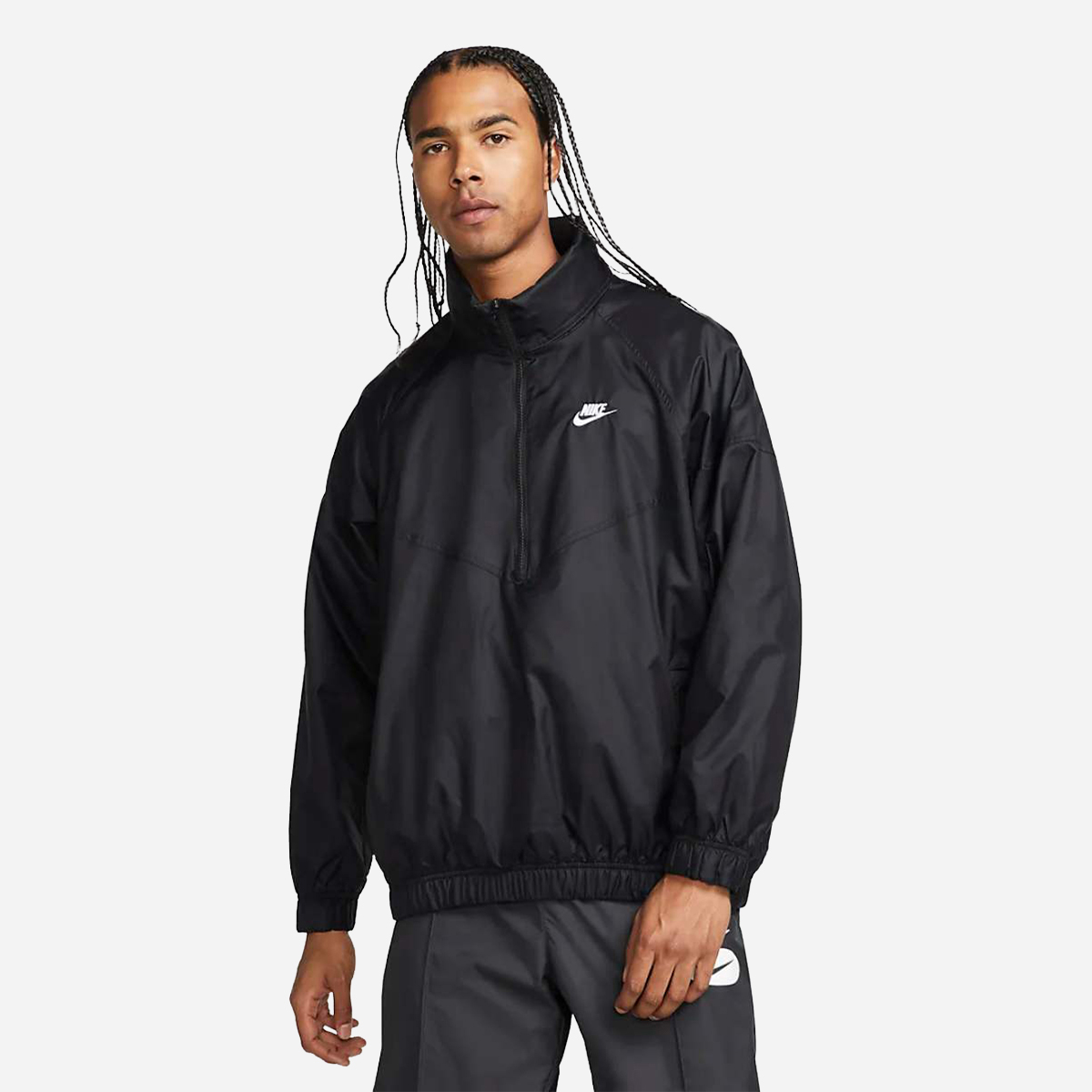 Nike windrunner zwart wit sale