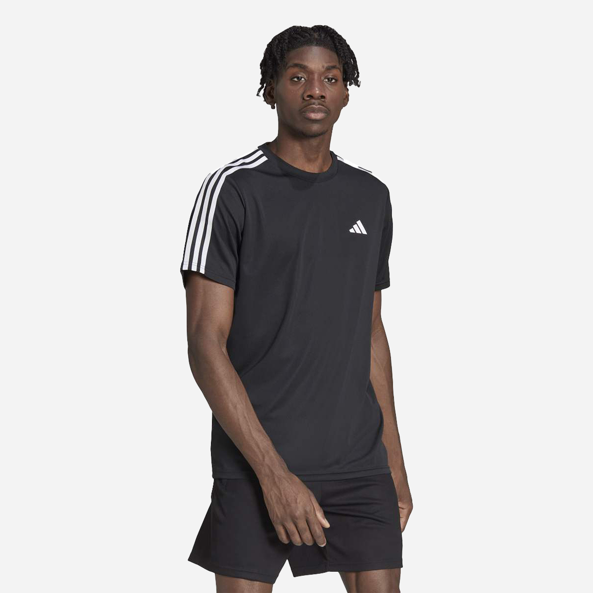 AN301889 Train Essentials 3-Stripes Training T-shirt