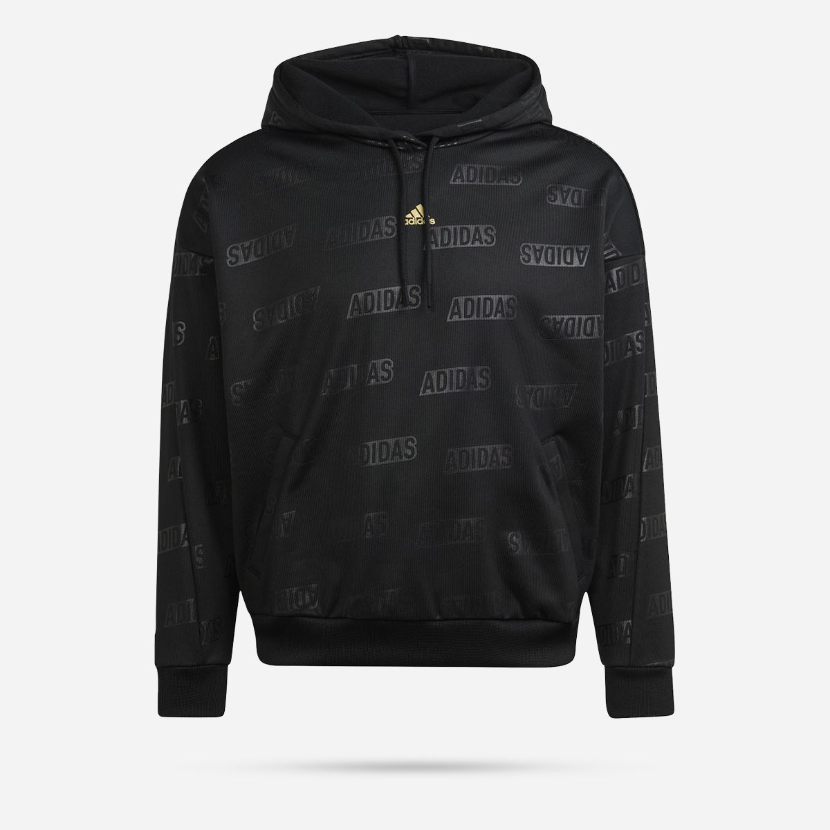 Embossed Monogram Fleece Hoodie