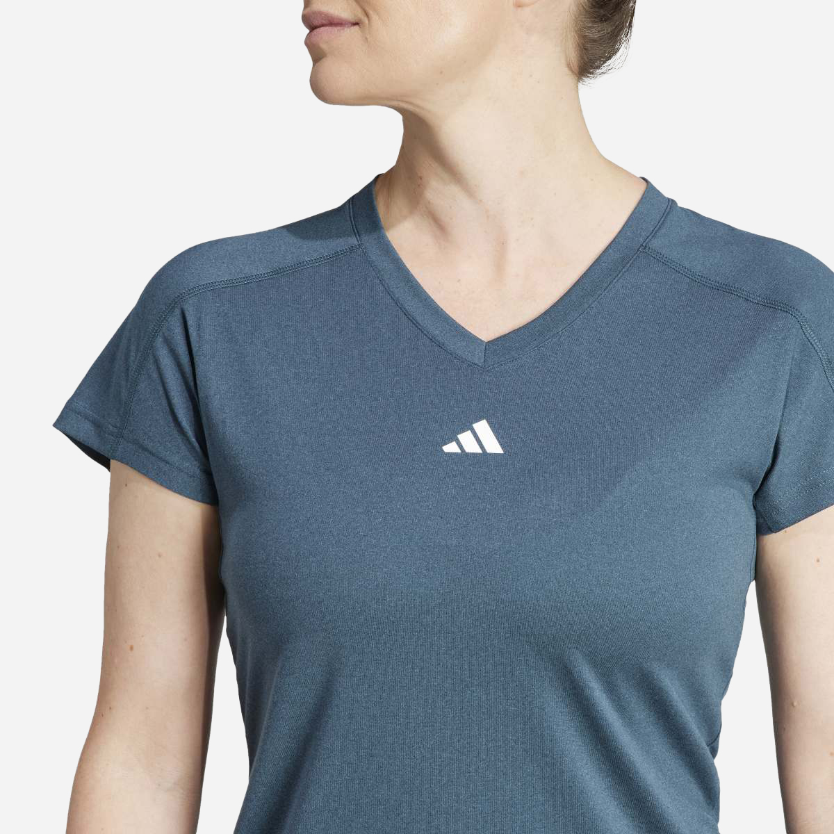adidas AEROREADY Train Essentials Minimal Branding V-hals T-shirt | XL |  355865